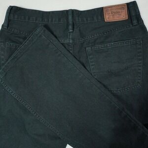 Polo Ralph Lauren Men's black Straight Leg Jeans Size Actual‎ 32x28